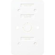 Jung AP600 Alpinweiße Grundplatte - 328-622WW