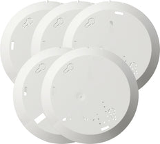 Gira 5er-Set Rauchmelder-Montageplatten weiß - 845000