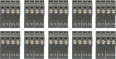 Gira Set Door Communication Terminal Connectors 10 Pcs - 851800