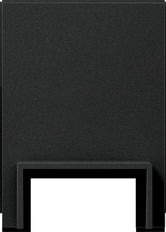 Gira Adapter Kabeleinführungskanal 13 x 25mm System 55 Schwarz - 1068005 [2 Stück]