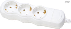 Kopp 3 Port Socket Arctic White Without Cord - 120301007 [5 Pieces]