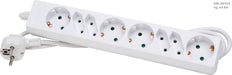 Kopp Socket Outlet 8-Way Arctic White Power Plug - 120502004 [10 Pieces]