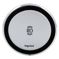 Legrand Disq80 15W Kabelloses Induktionsladegerät aus Aluminium - 077641L