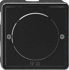 Gira Junction Box IP31 S-Color Black - 007047