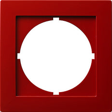 Gira Rund S-Color Adapterrahmen 50x50mm Rot - 028143 [2 Stück]