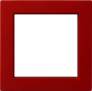 Gira S-Color Red Adapter Frame Square 50x50mm - 028243 [2 pieces]