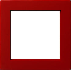 Gira S-Color Red Adapter Frame Square 50x50mm - 028243 [2 pieces]