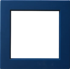 Gira S-Color Blau Quadratischer Adapterrahmen 50x50mm - 028246 [2 Stück]