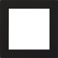 Gira Adapterrahmen Quadrat 50x50mm S-Color Schwarz - 028247 [2 Stück]