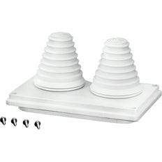 Hensel Cable Entry Flange With 2 Mounting Plug Up To 72mm IP55 - MV FP 66