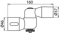 Dehn Ansaugrohr mit verstellbarem Winkel für NS-Reinigungsset - 785530