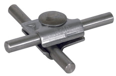 Dehn MV Klemme Edelstahl für 10mm Rund mit Flachrundschraube - 391069