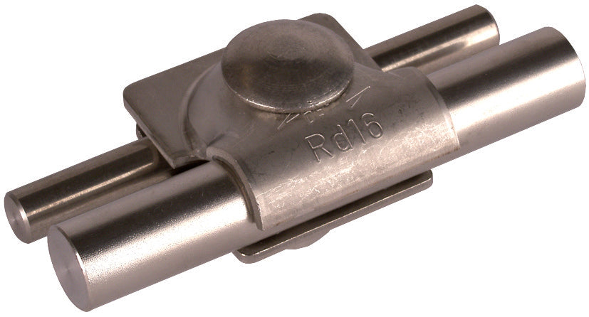 Dehn MV Clamp StSt For RD With Truss Head Screw And Nut - 392069