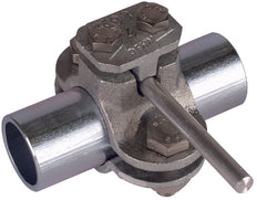 Dehn Erdungsrohrschelle D 48mm mit Verbindungsschelle Rd 4-10mm - 407112