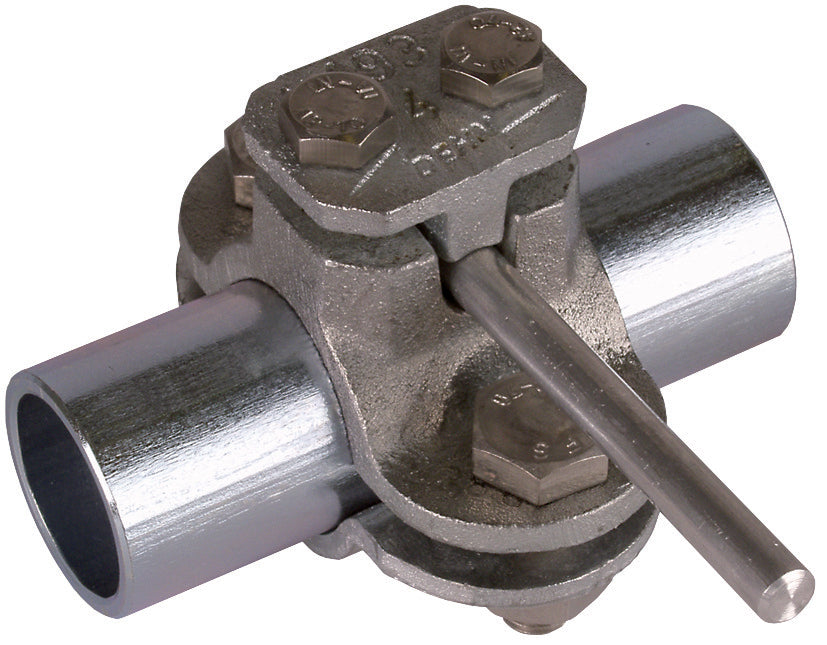 Dehn Earthing Pipe Clamp D 60mm With Connection Clamp Rd 4-10mm - 407200
