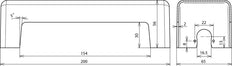 Dehn-Abdeckung für R15-Potentialausgleichsschiene - 563015