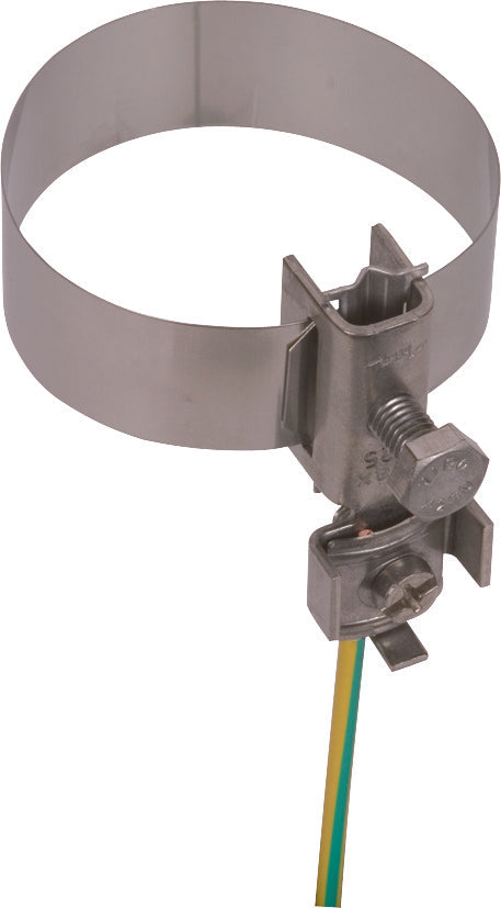 Dehn Earthing Pipe Clamp D 27-60mm With Connection Clamp 2x4 - 540910