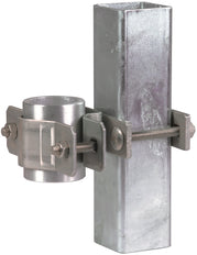 Dehn Edelstahl-Schienenklammer für D50mm Rohre und D50x50mm Profile - 105356