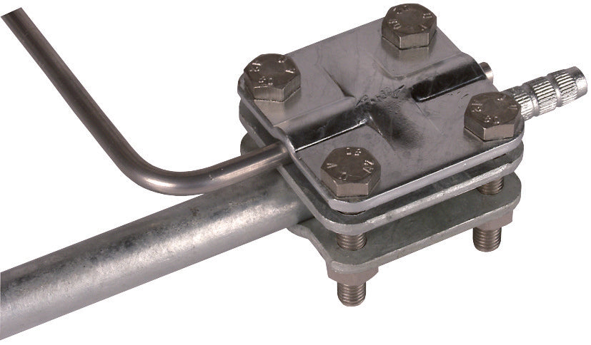 Dehn Earth Rod Connector For 20-30mm Rd 8-12.5mm Fl-40mm Cables - 610010