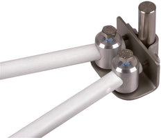 Dehn-Adapter Winkelträger Luftabschlussstangen V2A - 106325
