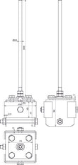Dehn Klemmkappe Air-Term Tip L StSt für Holzpfahl M10 - 146309
