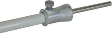Dehnbefestigungsadapter D 16mm gerade ZDC/StSt für Dehniso - 106340