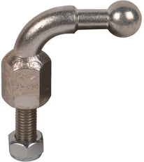Dehn Fixed Ball Point D 20mm Angled with Threaded Pin M12x35m - 707235