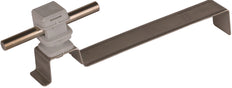 Dehn Dachleitungshalter Stst/Kunststoff grau H 16mm für Rd 8mm - 204359