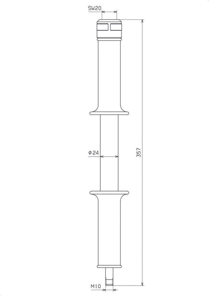 Dehn Erdungshandgriff zum Einsetzen von Erdungspatronen - 745400