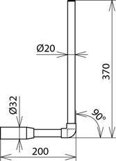 Dehn-Winkelprüfspitze mit M8-Schraube für PHE 3-36KV - 766950