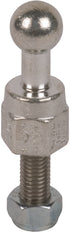 Dehn Feste Kugelspitze mit Gewindebolzen und Mutter M12x25mm - 755225