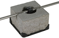 Dehn Dachkonditionierer-Halter für Flachdächer mit Block - 253015 [2 Stück]