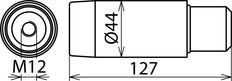 Dehn E-Feld-Sensor L 127mm für Freileitungen - 767576