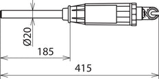 Dehnungsindikator mit Prüfdruck PHE III 10-30KV 50Hz Kategorie L Standby-Funktion - 767932