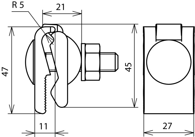 Dehn Anschlussklemme MCI tZn Bereich Fl 0,4-12mm - 371008