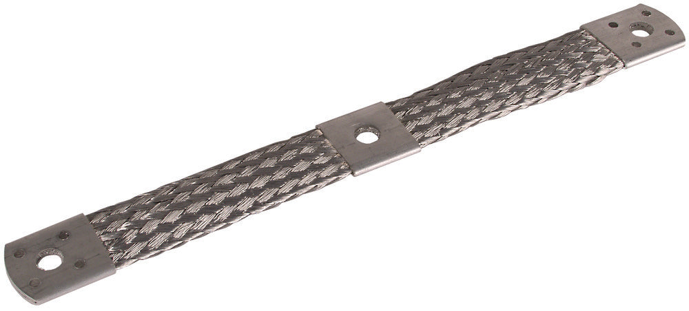 Dehn Überbrückungsgeflecht Al 50mm L 300mm mit 3x10,5 Befestigungsbohrungen - 377115