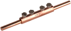 Dehn Kupfer-Verbindungshülse für 8mm Stange mit 4 M6x8mm Schrauben - 385207