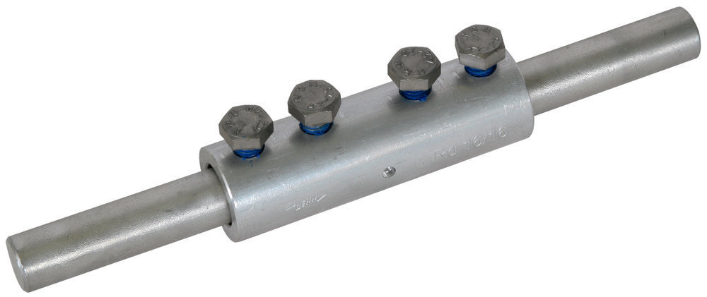 Dehn Aluminium-Verbindungshülse mit 4 Schrauben M8X12mm - 385216