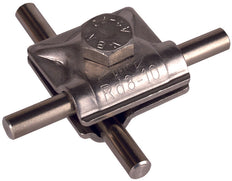 Dehn MV Klemme StSt für RD 8-10mm mit Sechskantschraube - 390059