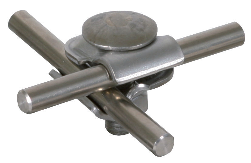 Dehn MMV Klemme Edelstahl für Stange 6-8MM mit Kreuzschlitzschraube - 390259