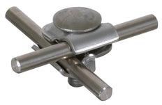 Dehn MMV Klemme Edelstahl für Stange 6-8MM mit Kreuzschlitzschraube - 390259