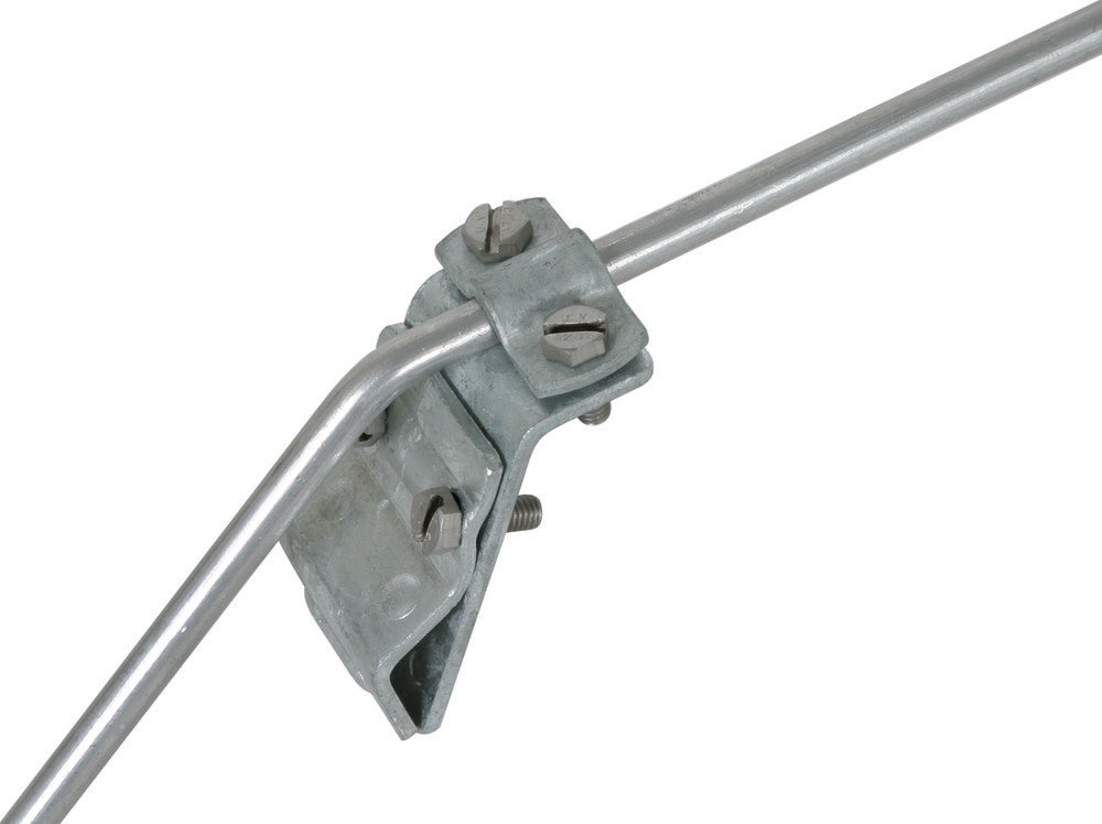 Dehn Rinnenklemme ST/TZN für Wulst 13-25mm mit Zwei-Schrauben-Klemmung - 338000