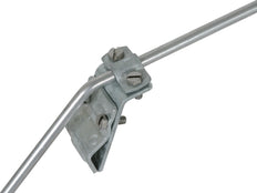 Dehn Rinnenklemme ST/TZN für Wulst 13-25mm mit Zwei-Schrauben-Klemmung - 338000