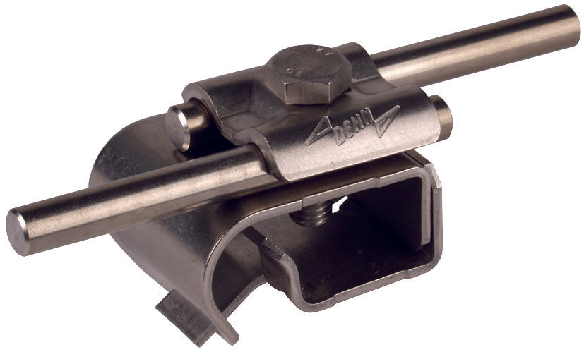 Dehn Edelstahl-Dachrinnenschelle mit Doppelklammer - 339059