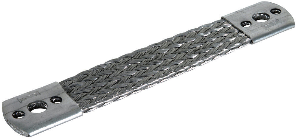 Dehn Al 50mm Überbrückungsgeflecht mit Befestigungsbohrungen L180 B10,5 B6,5 - 377045