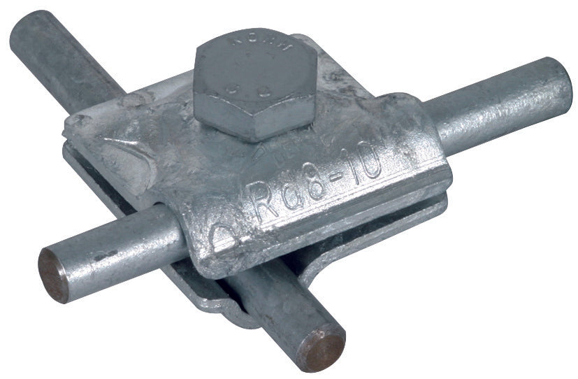 Dehn MV-Klemme mit Sechskantschraube für Rd 8-10mm - 390050 [2 Stück]