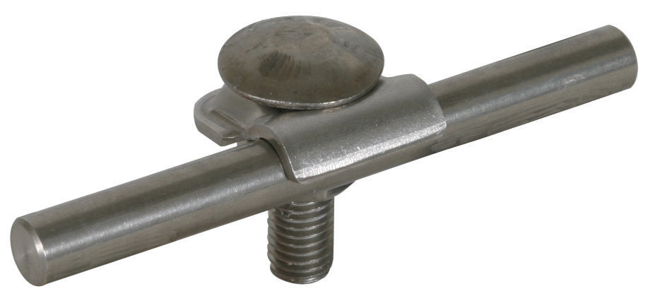 Dehn-Spannrahmen Rd 6-10mm StSt mit Flachrundschraube und M10 Mutter - 390159 [2 Stück]