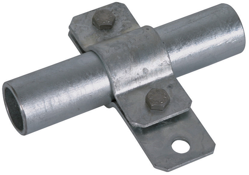 Dehn-Erdungsrohrschelle D 34mm mit Bohrung D 11mm St/Tzn - 410100