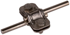 Dehn Uni Stainless Steel Disconnecting Clamp For 2x Rd 8-10mm - 459029