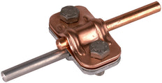 Bimetallische Trennklemme Cu-St/Tzn für 2x Rd 8-10mm - 460517